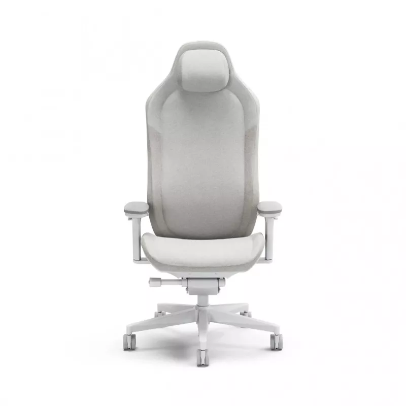 Fractal Design FD-CH-RE1F-02 spēļu krēsls, PC spēļu krēsls, polsterēts sēdeklis, balts