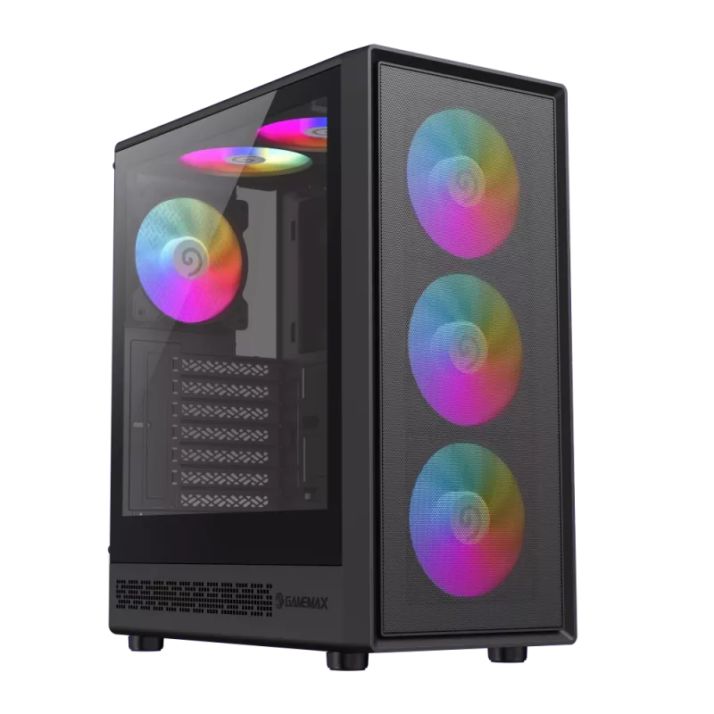 Gamemax | Korpuss | STORM 2 AB | ATX | Melns