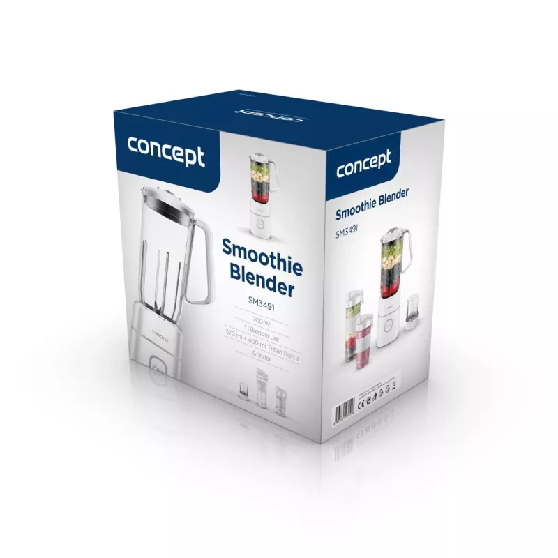Blenderis smoothie balts SM3491