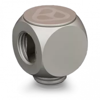 Thermal Grizzly DeltaMate Rotary T – ūdens dzesēšanas savienojums, matēts niķelis, 1 gab. (TG-DM-FIT-0204)