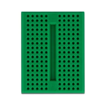 Breadboard DELOCK 18321 — bezlodēšanas maketēšanas plate, plastmasa, 36×46×10 mm, zaļa