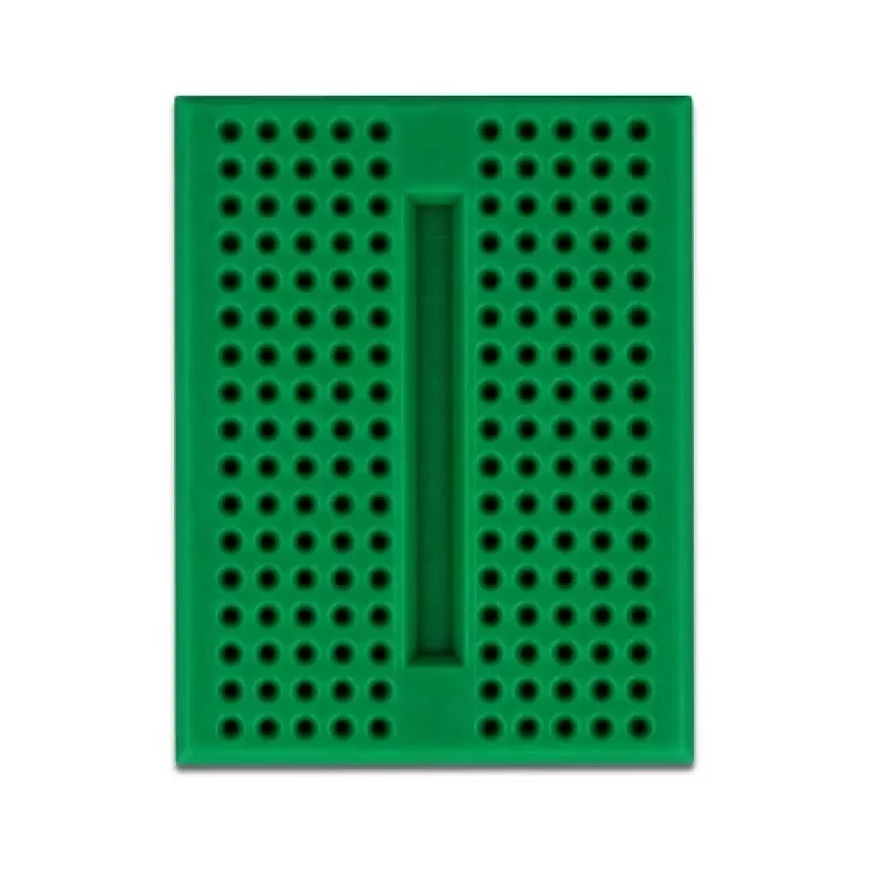 Breadboard DELOCK 18321 — bezlodēšanas maketēšanas plate, plastmasa, 36×46×10 mm, zaļa