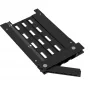 Ārējā diska paliktnis IcyBox MB038 sērijai – modelis MB038TP-B, melns, saderīgs ar MB038