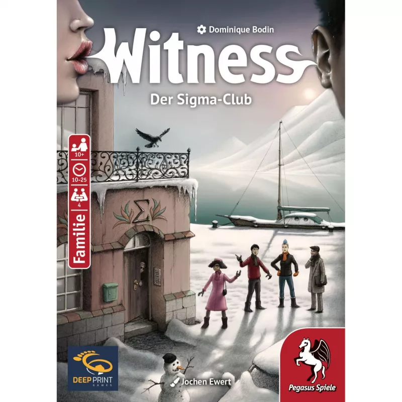 Deep Print Games: Witness - Der Sigma-Club, galda spēle
