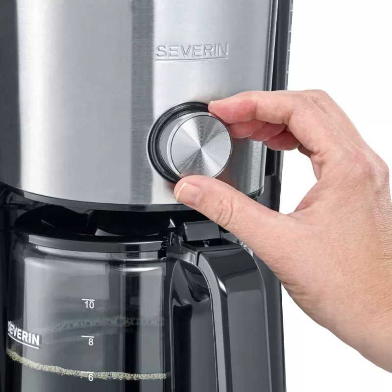 Kafijas automāts SEVERIN KA4825 melns/nerūsējošais tērauds