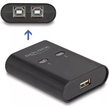 DeLOCK USB 2.0 perifērijas koplietošanas slēdzis