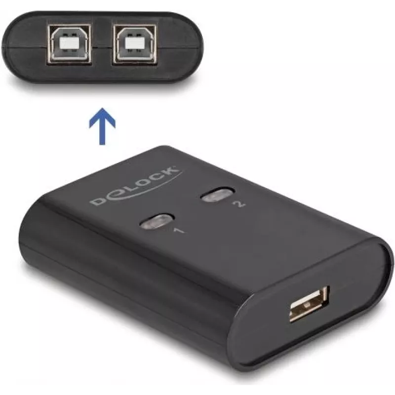DeLOCK USB 2.0 perifērijas koplietošanas slēdzis