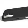 Mujjo Full Leather Case MagSafe vāciņš priekš iPhone 17 Melns