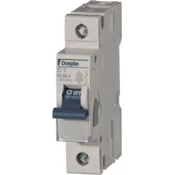 DOEPKE Strāvas slēdzis C32A DLS-6H-C32-1-6-KA 6kA 1-polu 230V C-raksturlīkne DLS-6H-C32-1-6-KA (09914206)