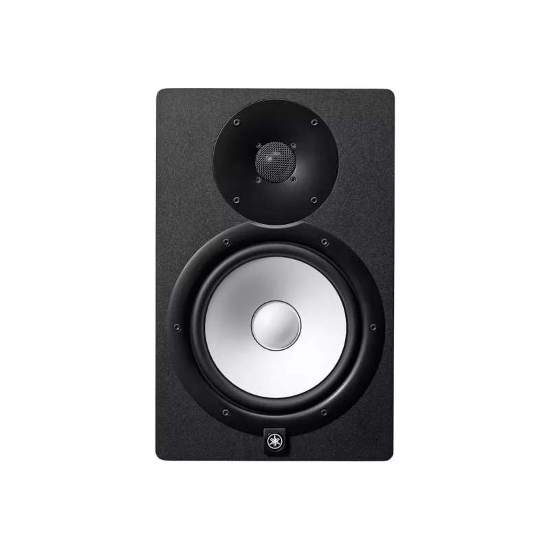 2-virzienu studijas monitora skaļrunis YAMAHA HS8, 120 W RMS, 8 collu zemfrekvences skaļrunis, 1 collas augstfrekvences skaļrunis, 38–30000 Hz, XLR ieeja, melns