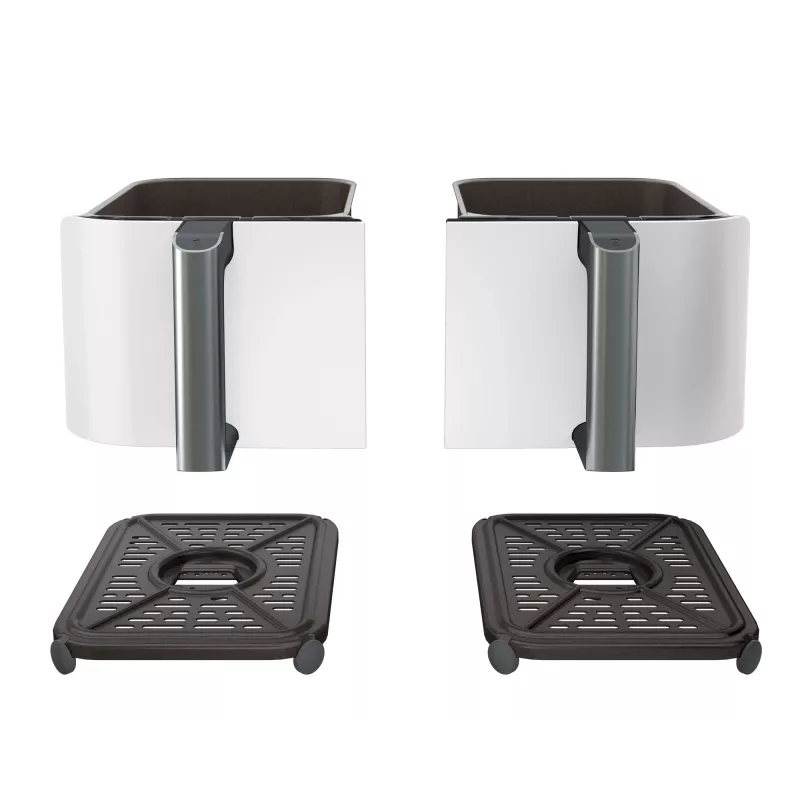 Karstā gaisa fritieris Ninja AF400EU Double 9,5 L 2470 W Balts, rotējoša un skārienvadība