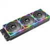 Korpusa/procesora ventilators THERMALTAKE TOUGHFAN EX 140 ARGB Sync 3Pack — 140 mm, liela gaisa plūsma, zems trokšņa līmenis