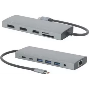 Mobilis USB-C Dokošanas stacija 12-in-1 100 W Max (020028)