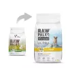 Sausa suņu barība VETEXPERT RAW PALEO Ultra Mini Puppy Turkey 2 kg — sausas granulas, monoproteīns, 30% olbaltumvielu, 14% tauku, mazo šķirņu kucēniem 2–4,9 kg