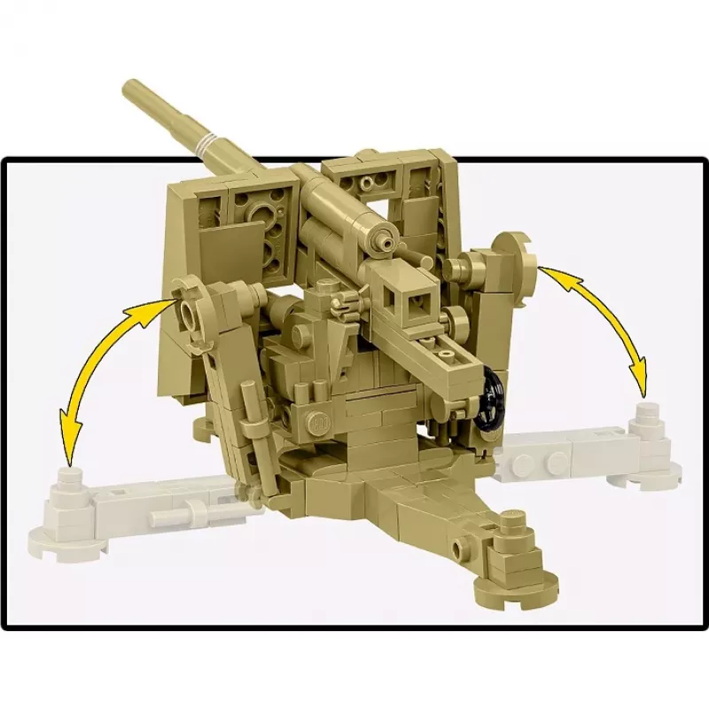 Cobi Blocki 8.8 cm Flak 18 — 232 gab., mērogā 1:35