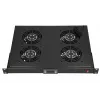 Ventilatoru panelis Extralink 19 collu 4 ventilatori ar termostatu