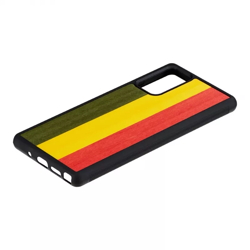 Viedtālruņa maciņš man and wood Galaxy Note 20 reggae melns