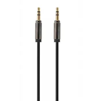 Gembird kabelis CCAP-444-0.75M (Mini Jack M - Mini Jack M, 0,75m, melna krāsa) Audio kabelis 3,5mm melns (CCAP-444-0.75M)