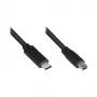 Good Connections USB2.0 kabelis C-Mini B5pol. melns 5m