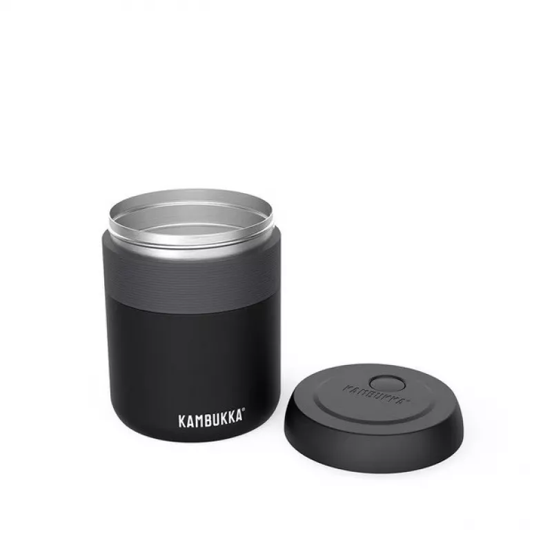 Pusdienu termoss Kambukka Bora 600 ml - Matēti melns