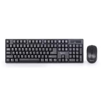 Tastatūras un peles komplekts melns/bezvadu
