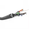 Wentronic Goobay CAT 6 tīkla kabelis, S/FTP (PiMF), pelēks, 305 m - CCA vara maisījums, AWG 23/1 (viendzīslas), PVC (95696)