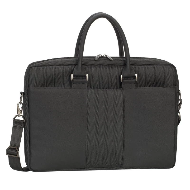 Portfelis Rivacase 8135 39.6 cm (15.6 collas) Melns