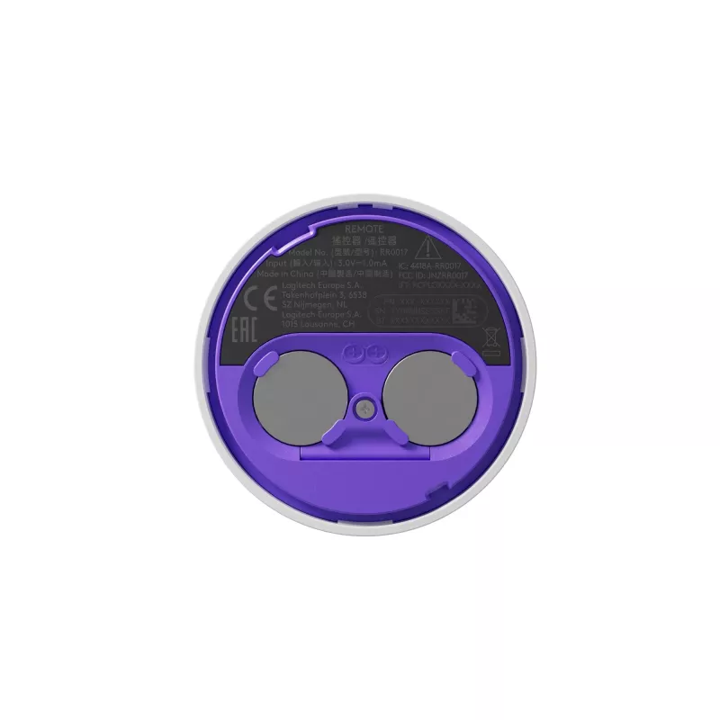 Logitech Scribe - Tālvadības pults - Balta - Logitech - Scribe - Baterija - CR2032 (952-000106)