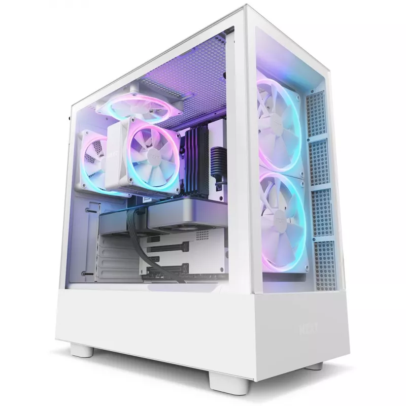 NZXT T120 RGB procesora gaisa dzesētājs 12 cm balts 1 gab.