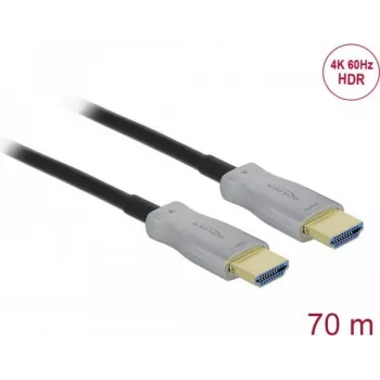 Aktīvais optiskais HDMI kabelis DeLOCK 84136 4K 60Hz 70m