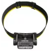 Galvas lukturītis Nitecore HC60 UHE ar 4000 mAh akumulatoru, 6 LED, ūdensizturīgs, triecienizturīgs, melns/dzeltens