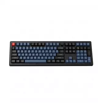 Mehāniskā tastatūra Keychron V6 Ultra 8K 100% Bk RGB Red H — pilna izmēra, vadu, karstās nomaiņas, ANSI izkārtojums