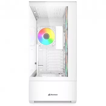 PC Case Sharkoon AK6 RGB, ATX, balta