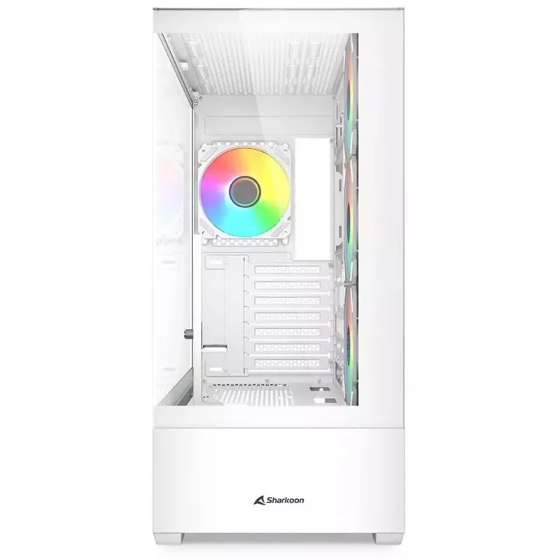 PC Case Sharkoon AK6 RGB, ATX, balta