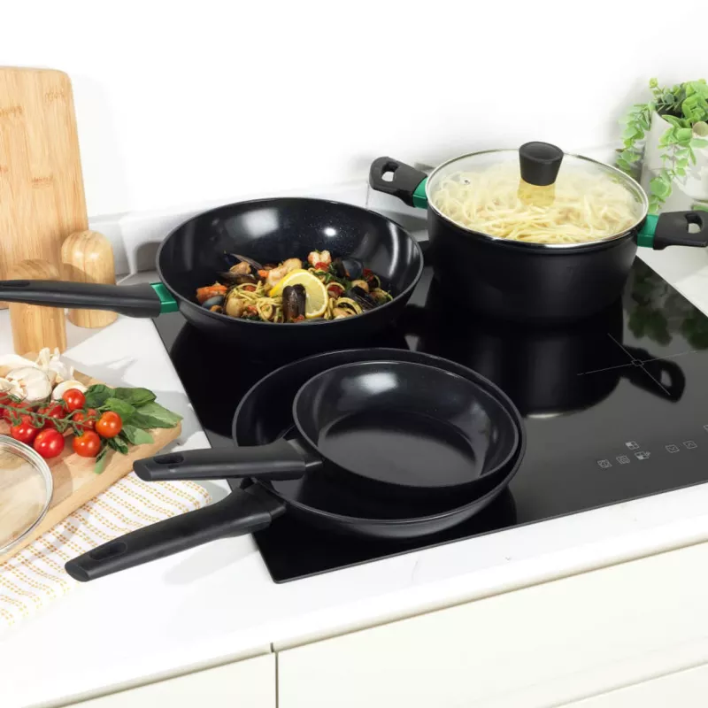 Panna Russell Hobbs 28 cm Thermocollar RH03255EU7, nepiedegoša virsma, siltuma indikators
