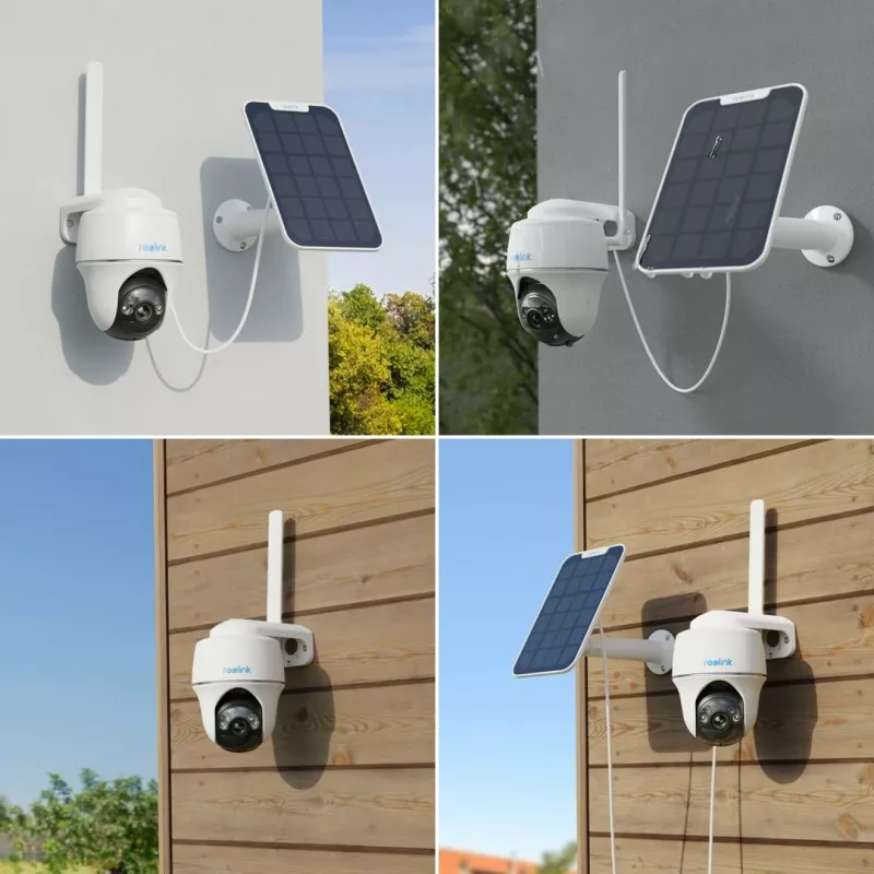 Reolink Go Series G430 - 5MP āra kamerā ar bateriju, 4G LTE tīkls, cilvēku/transportlīdzekļu/dzīvnieku noteikšana, 355° pagriešana un 140° slīpums