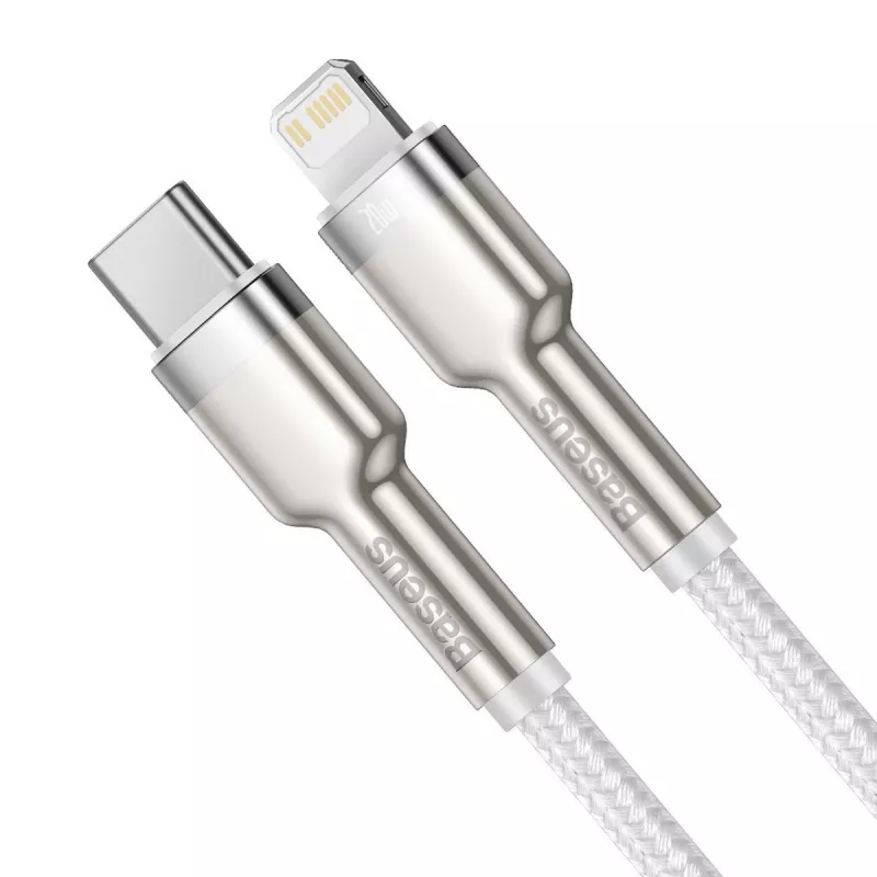 Baseus Cafule kabelis 2m Lightning uz USB C ātrai uzlādei un datu pārsūtīšanai