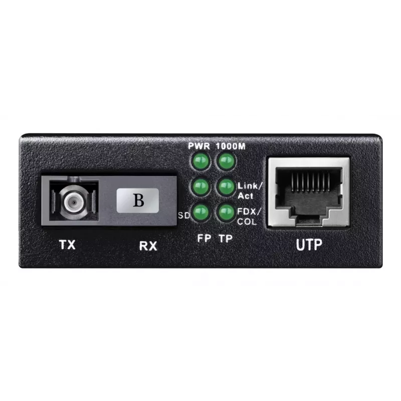 Tīkla multivides pārveidotājs Cudy MC100GSB-40B — 1x RJ-45 Gigabit, 1x SC vienmoda optika, 1000 Mbit/s, 40 km, melna