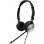 Yealink YHS36 E2 Dual 1308231 austiņas – binaurālas – QD-uz-RJ9 – trokšņu slāpēšana – HD-Wideband – ādas ausu spilventiņi – melnas
