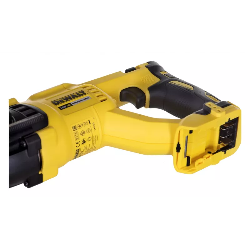 Rotācijas āmurs DeWalt DCH133N-XJ, 18V bezvada, 5 Ah akumulators, SDS‑Plus, 2.6 J trieciena enerģija, 26 mm betona urbšana