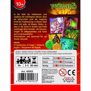 Wizard Extreme, kāršu spēle