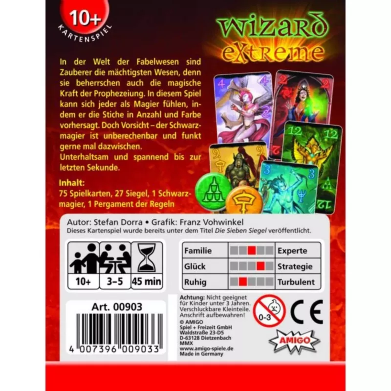 Wizard Extreme, kāršu spēle