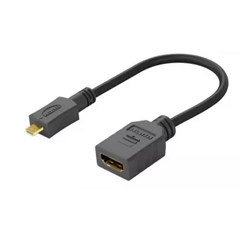 Microconnect HDM19F19MMC kabeļa dzimuma pārveidotājs HDMI Type D (Micro) HDMI melns