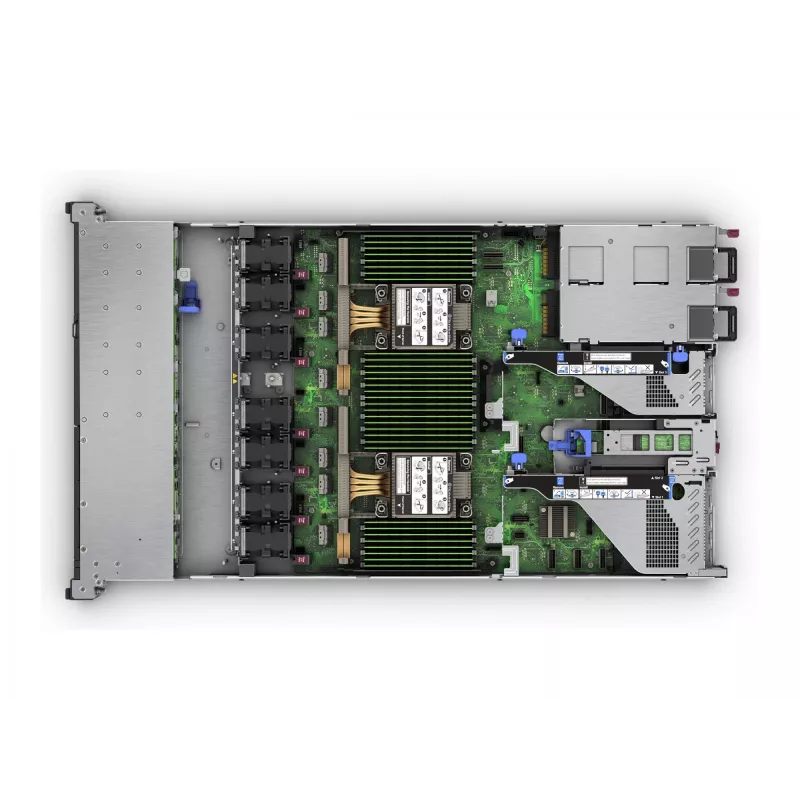 HPE ProLiant DL360 Gen11 - 1U - divu procesoru - 1 x Xeon Sudraba 4510 / 2,4 GHz - RAM 64 GB - SATA/SAS/NVMe - Hot-Swap 6,4 cm (2,5 collas) (Smart Choice)
