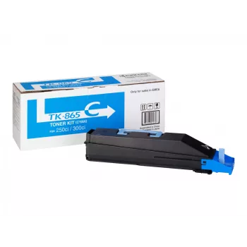 KYOCERA TK-865C tonera kasetne 1 gab. Oriģināls Ciāna
