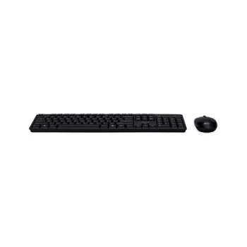 Bezvadu tastatūras un peles komplekts Acer Combo 100 — RF bezvadu, pilna izmēra QWERTZ vācu, melns