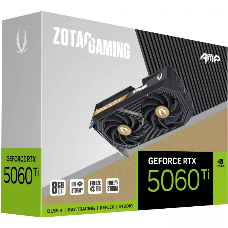 Grafikas karte Zotac GAMING GeForce RTX 5060 Ti AMP