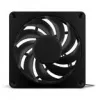 Alphacool Apex Stealth Metall Aurora 120mm korpusa ventilators - melns