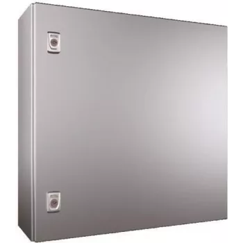 Rittal 1010.000 nerūsējošā tērauda elektriskais korpuss IP66, 600×600×210 mm