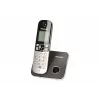 Panasonic KX-TG6811 DECT telefons ar zvanītāja ID, melns